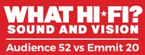 Audience 52 vs Emit 20